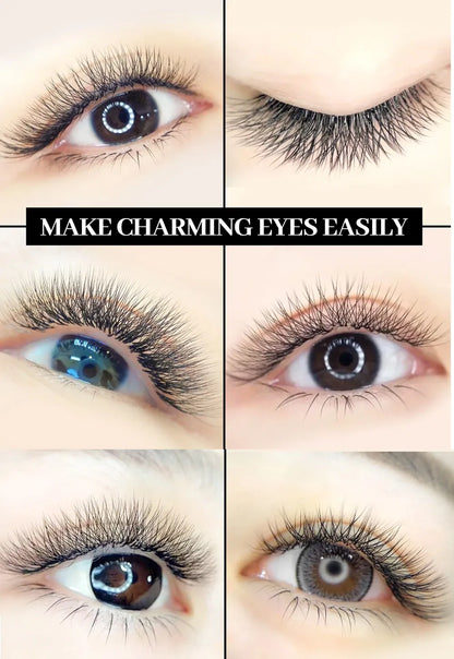 Color: DEEP BLUE, Curl: D, Thickness: 0.07mm, Length: 8mm, Ships From: CHINA - Goddess 3D/4D/5D/6D/7D/8D W Shape lashes 4D Premade Fan Lash Extensions 0.07 C/D Curl Natural Soft High Quality Idividual Lashes